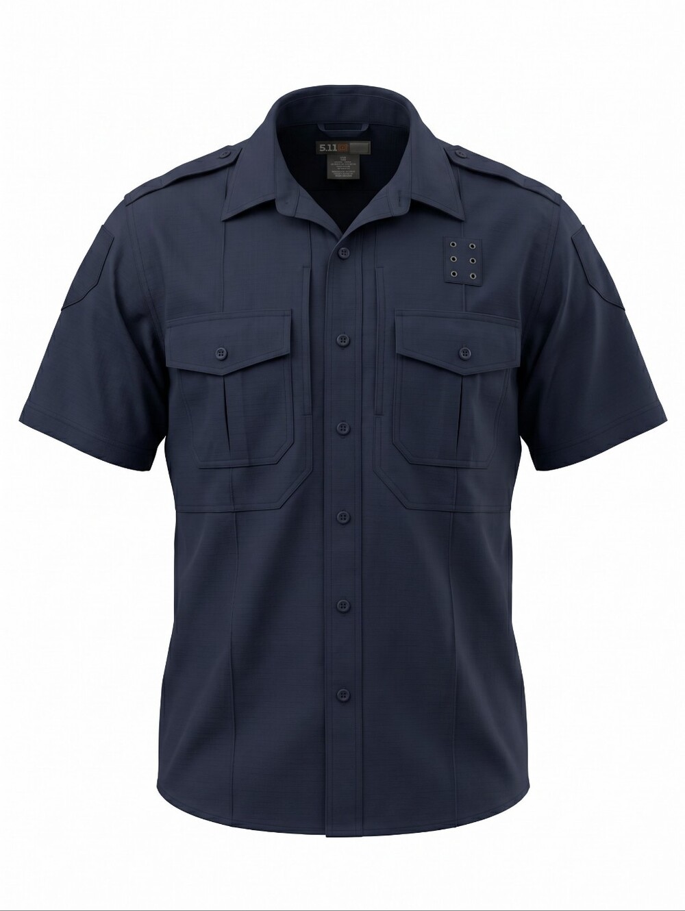 5.11 Tactical Work Construction Black Button Down Professional Utility Shirt